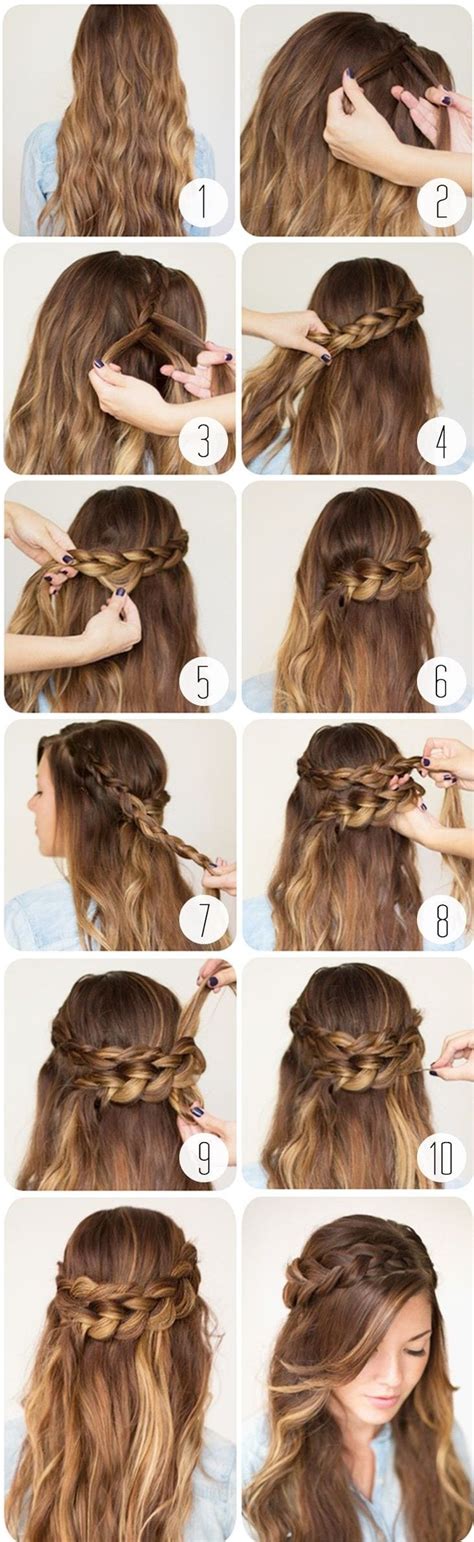 French braids are really trendy right now and i see them a lot on youtube and instagram. 20 Cute and Easy Braided Hairstyle Tutorials -Latest Styles