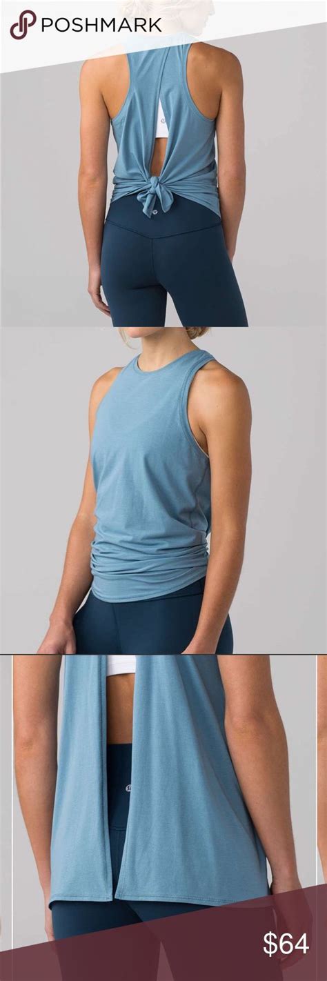 Lululemon All Tied Up Tank Lululemon All Tied Up Tank Wear This Tank Two Ways Layer It On Long
