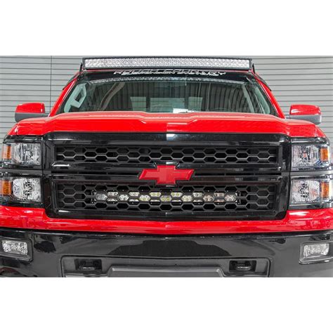 Rough Country 30 Led Grille Mounting Kit Fits 2014 2015 Chevy