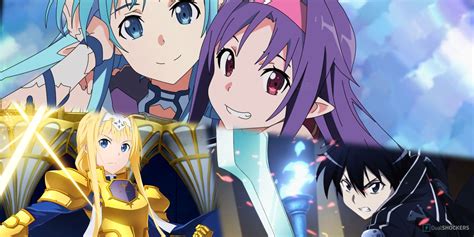 The 5 Best Sword Art Online Characters Ranked By Sao Fans Anime Sword Art Online