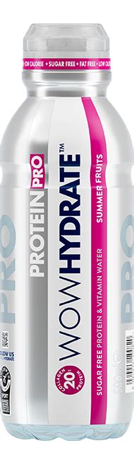 Wow Hydrate Sports Water Electrolyteprotein Sports Drinks
