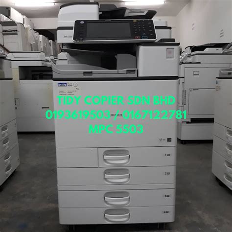 Print expert sdn bhd is an enterprise in malaysia, with the main office in shah alam. Tidy Copier Sales And Service Sdn Bhd: RICOH MPC 5503 WITH ...
