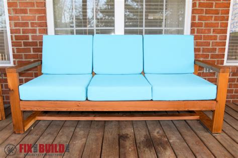 How To Build A Diy Modern Outdoor Sofa Fixthisbuildthat