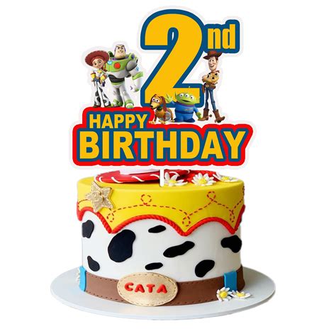 Toy Story 4 Image Edible Cake Topper Birthday Cake Et