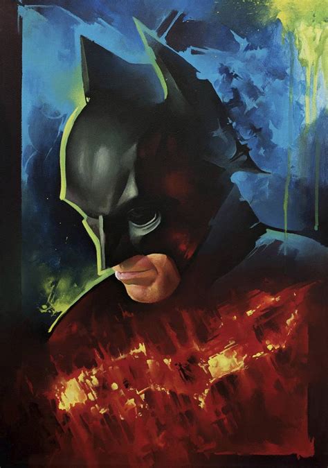 Batman Painting By Owgen Tokmakov Saatchi Art