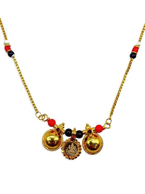 Buy Long Mangalsutra Designs Gold Plated Necklace South Indian Style