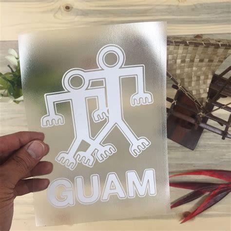 Guam Cave Drawing Sticker Decal
