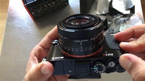 Sony RX1R ii Unboxing 
