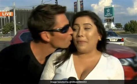 Man Kissed Kentucky Tv Reporter Sara Rivest Live On Air Hes Now Facing Harassment Charges