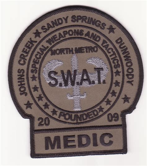 Swat Medic Patch Medic Patch Medical Emergency Service