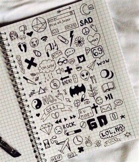 Pin By 🌑🌸Αrιηα🌸🌑 On How Notebook Doodles Easy Doodles Drawings