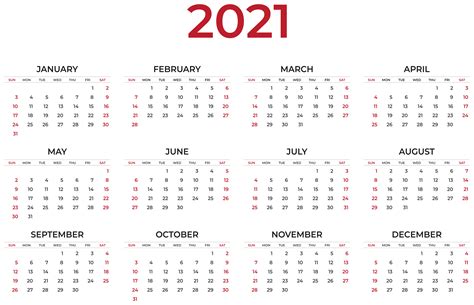 Template Kalender 2021 Hd Png 100 Free Download Vector Calendar 2020