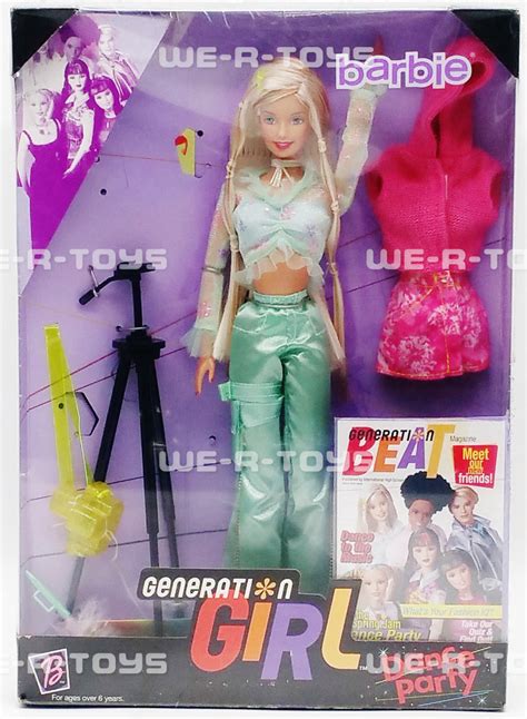 Barbie Generation Girl Barbie The Photographer Doll 1999 Mattel 25766 Nrfb We R Toys