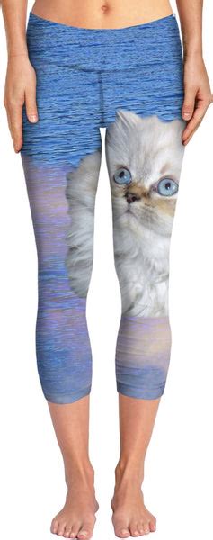 Cat And Water Yoga Pants