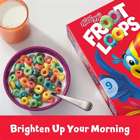 Buy Kelloggs Froot Loops Breakfast Cereal Fruit Flavored Breakfast