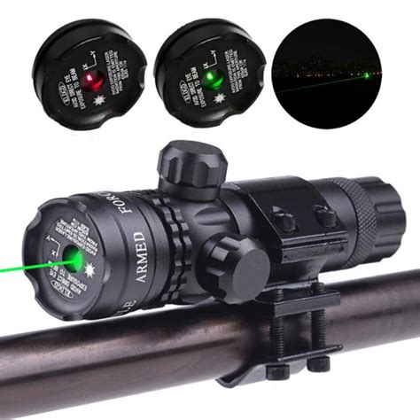 Jg1 2 22mm Rail Powerful Adjustable Tactical Green And Red Laser Sight
