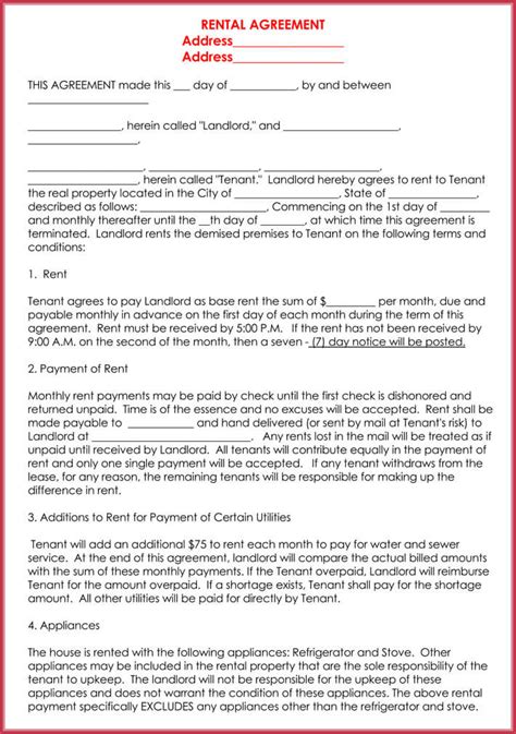 Who needs a residential lease agreement? Apartment Rental Agreement - 10+ Sample, Forms, Free Download