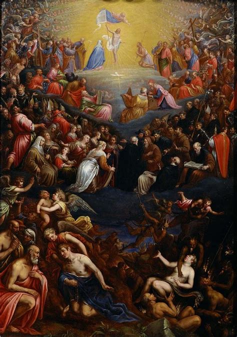 The Last Judgement Painting By Leandro Bassano