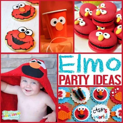 Sesame Street Party Ideas For An Elmo Party Mimis