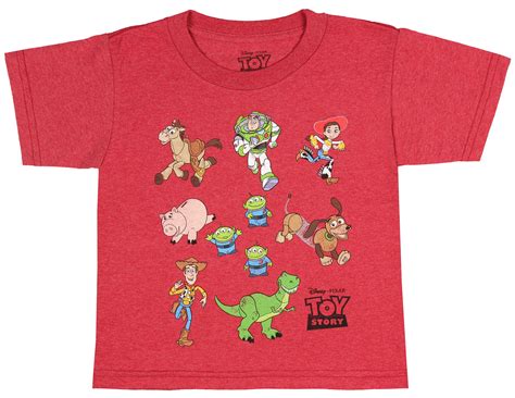Disney Disney Pixar Toddler Toy Story Shirt Character Toy Lot Graphic
