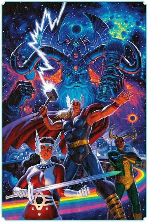 The Mighty Thor 8 Cover Comic Art Thor Art Marvel
