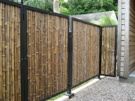 #bamboo garden idea no 12. Fence screening ideas and tips for privacy in the garden
