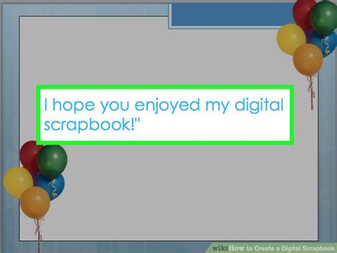 How To Create A Digital Scrapbook 10 Steps With Pictures