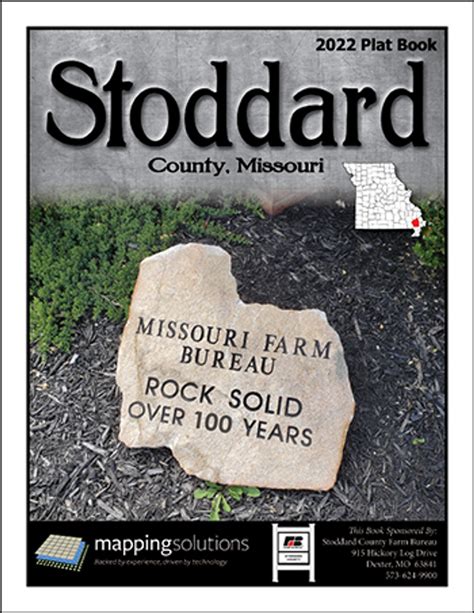 Stoddard County Missouri 2022 Plat Book Mapping Solutions