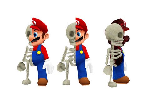 Mario Skeleton Halloween 2014 Kit168 Đồ Chơi Mô Hình Giấy Download