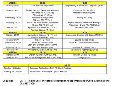 Cambridge final examination timetable november 2017. Matric Papers - www.govpage.co.za