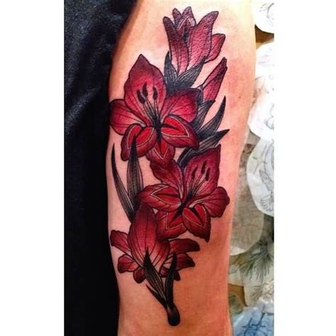 Gladiolas Gladiolus Tattoo Gladiolus Flower Tattoos Flower Tattoos