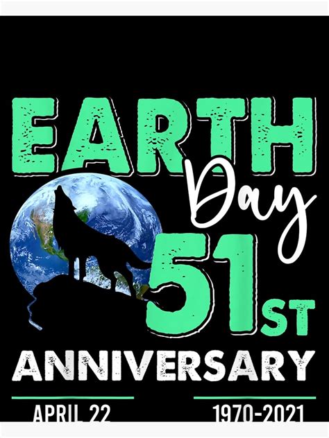 Earth Day 2021 51st Anniversary Earth Day Poster For Sale By