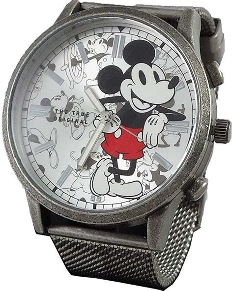 Disney Mickey Mouse Vintage Design Men S Metal Watch MK In Mens Metal Watches Mickey