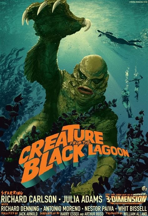 Creature From The Black Lagoon 1954 Posters — The Movie Database Tmdb