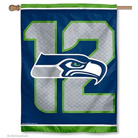 Nfl Seattle Seahawks 12th Man 27 X 37 Inch Vertical Flag Seattle