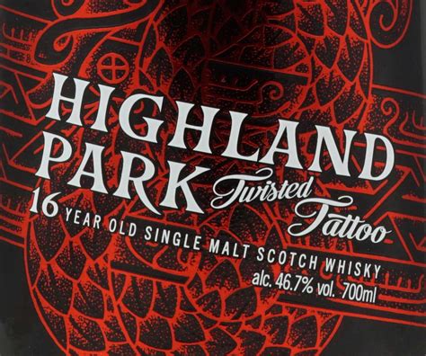 Highland Park Twisted Tattoo 16 Jahre 07 Liter 467