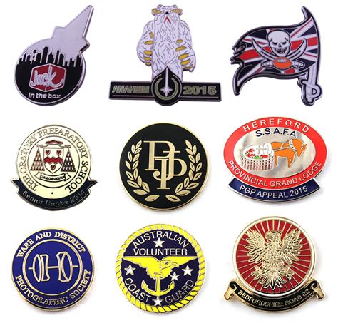 Provide Different Finished Pins Such As Hard Enamel Pins Soft Enamel