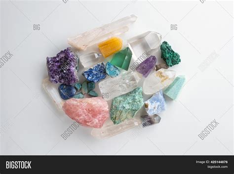 Crystals Gemstones On Image And Photo Free Trial Bigstock
