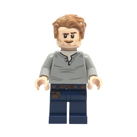 Lego Owen Grady Minifigure From Jurassic World Set 75937 75938 Toys