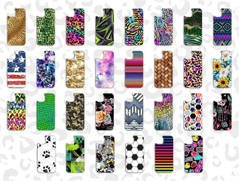 Set Of 100 Sublimation Template For Iphone 13 Series Case Etsy Norway