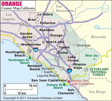 Orange County Map Half Dome Pinterest Orange County And Half Dome