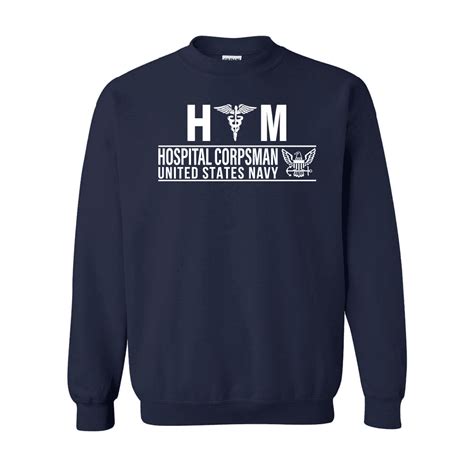 Us Navy Hospital Corpsman Sweatshirt Us Navy Rating Sweatshirts