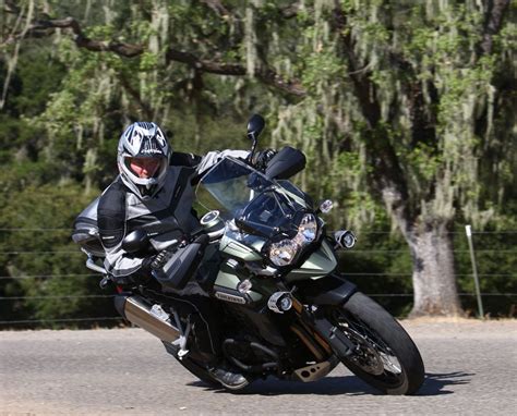 For 2016 the explorer received a mild restyling in the form of updated tank panels and radiator cowls which were designed to direct the engine heat away from the rider. 2013 Triumph Tiger Explorer XC Review | Rider Magazine ...