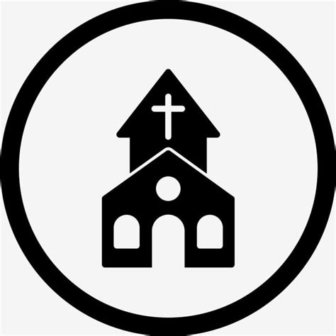Church Silhouette Png Transparent Vector Church Icon Church Icons