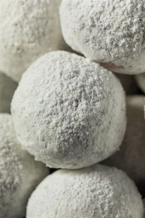Homemade Sweet Powdered Donut Holes Stock Photo Image Of Snack Fresh