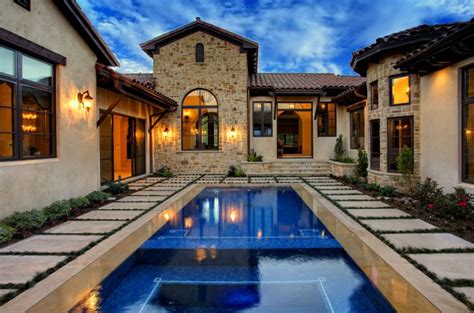 Important Concept Spanish Style Homes With Courtyard Pool Amazing Concept