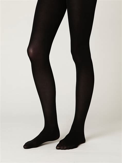 Lyst Free People Opaque Tights In Black
