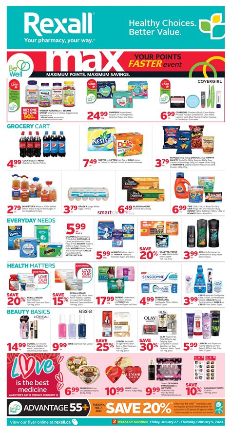 Rexall On Flyer February 3 To 9