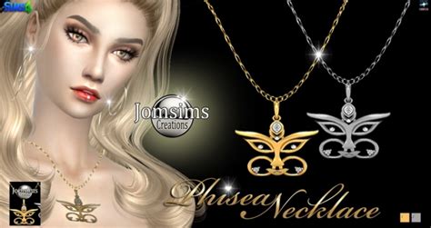 Phisea Necklace At Jomsims Creations Sims 4 Updates