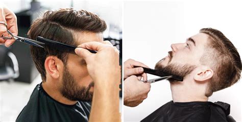 .should trim your hair, follow this helpful guide to know when to schedule your next cut, according to a if you're like me, you don't think about getting a hair trim until it's way too late and your ends are. Haircut Beard Shave or Trim For AED 39 at Al Mashrabiah ...